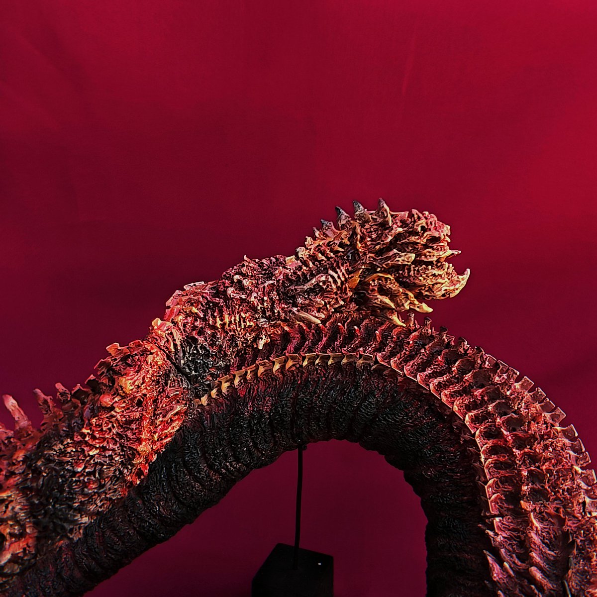 byDonHLee's tweet photo. Godzilla 2016 (red mode)
Tall 30 cm. Sculpt and painted by Don h lee
#godzilla2016 #shingodzilla #shingodzillafanart #shingodzilla2016 https://t.co/SOVCXsFlJS