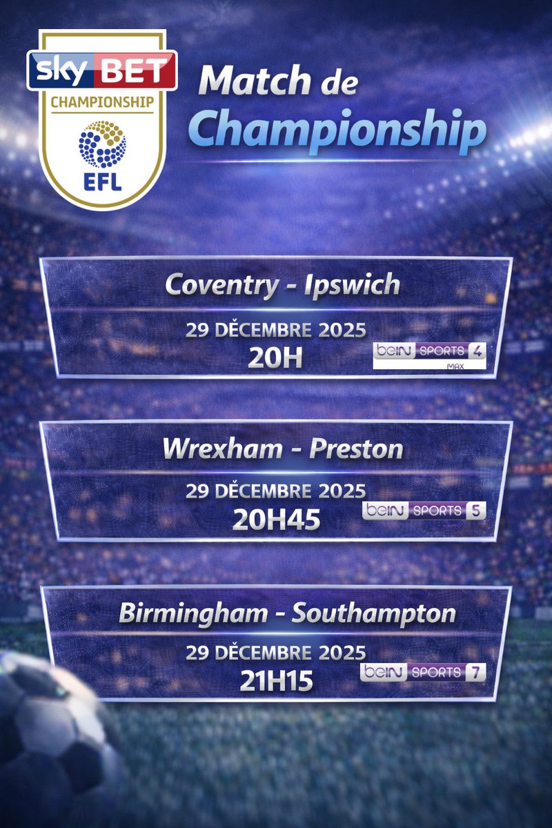 ScoreEnLive's tweet image. Match de #Championship