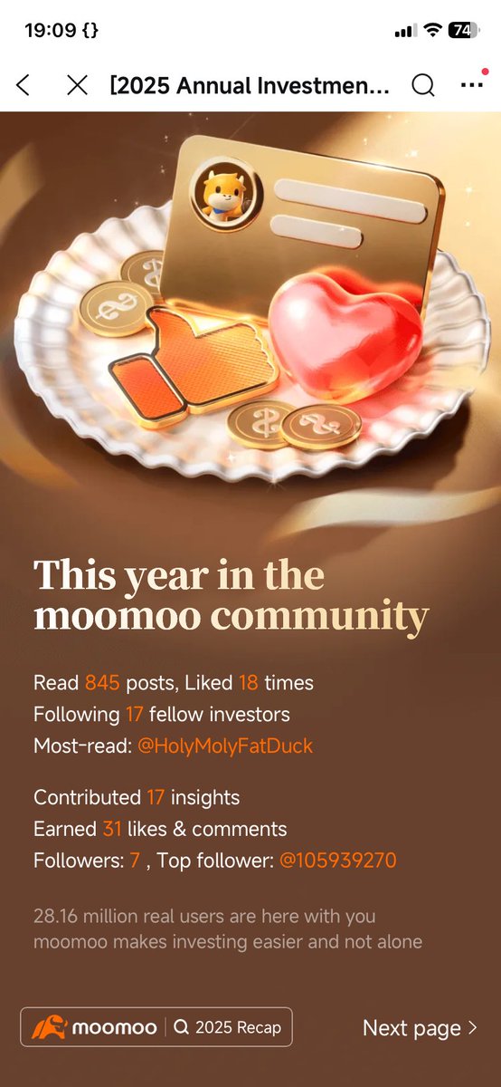 theyamato_'s tweet photo. Reflecting on my trading year, it is full of ups and downs. Using Moomoo, I have picked up on investment and learning to read quarterly reports. One important thing I learned is that risk must be managed! Manage risk and returns will come steadily. Let’s go huat huat huat!#moomoo https://t.co/3ano4RrCR1