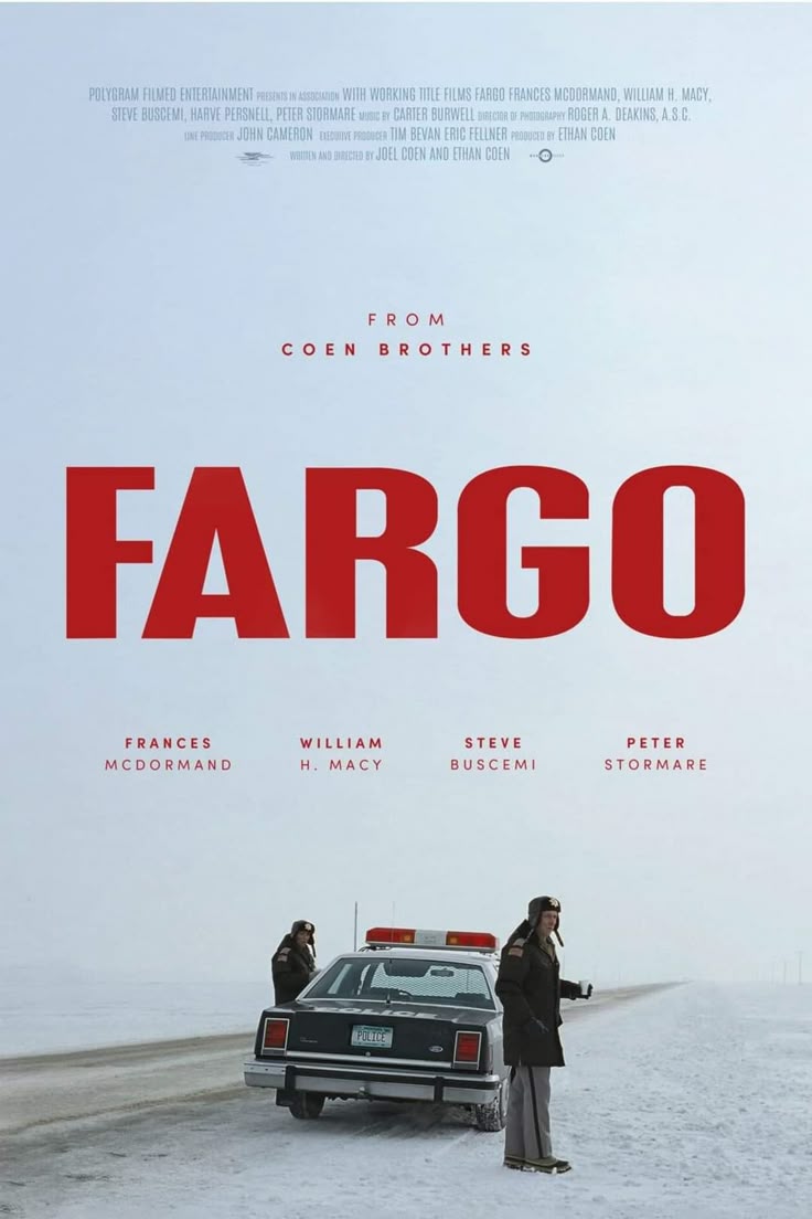 "Kış filmi" denilince ilk akla gelen..

Fargo (1996), yön. Coen Kardeşler
