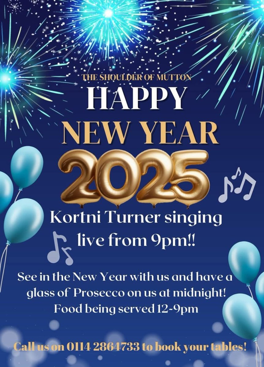 Whos joining us for NYE? 🥂🎶🎉
We've got the fabulous Kortni Turner joining us again for another year 🎤