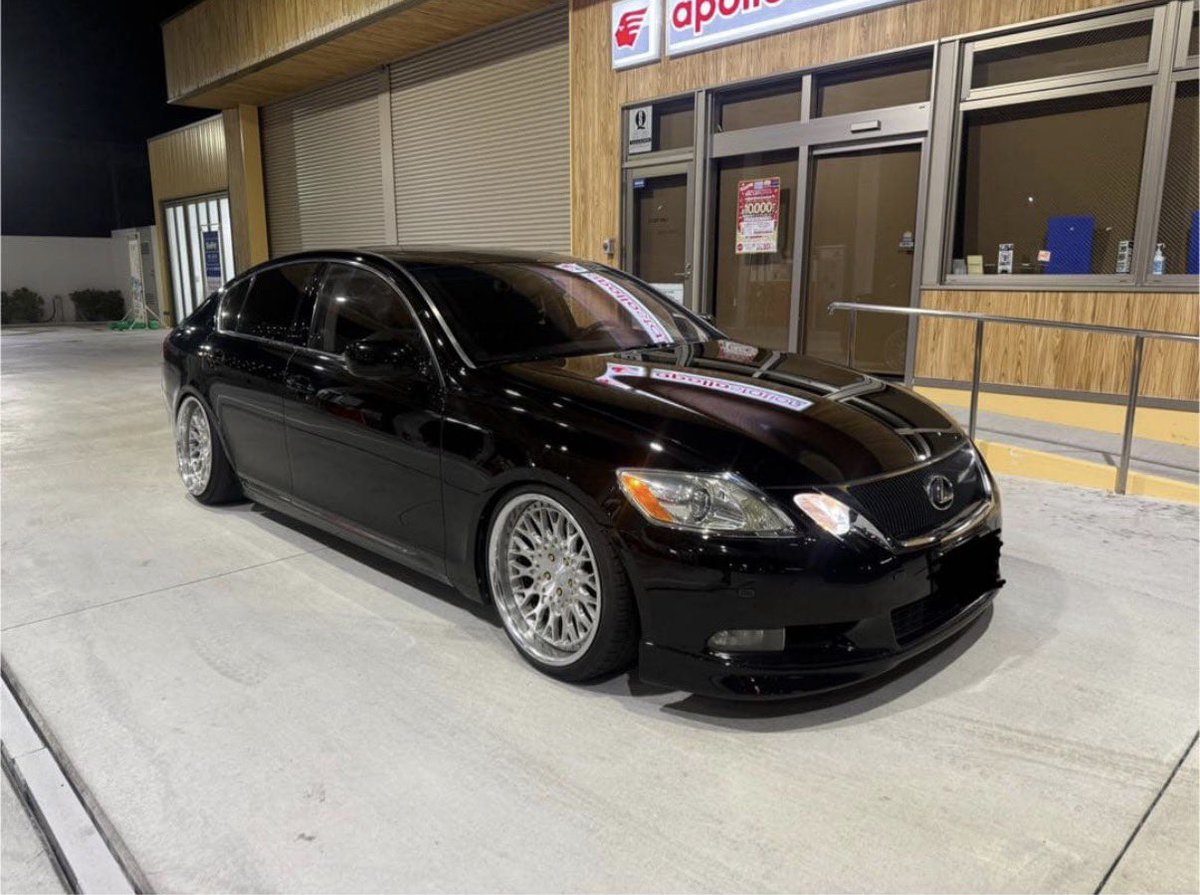 yujinzin's tweet photo. #車売ります
#usdm
#拡散希望

US LEXUS GS300（左ハンドル）

・走行距離：160,000km
・車検：2027年9月まで
・ホイール：VIP MODULAR 19インチ

¥900,000

ホイールを外しての販売も可能です。
その場合は大幅値引きいたします。
また、ホイール単体でのご相談も歓迎です。 https://t.co/B57TIrkj4Q