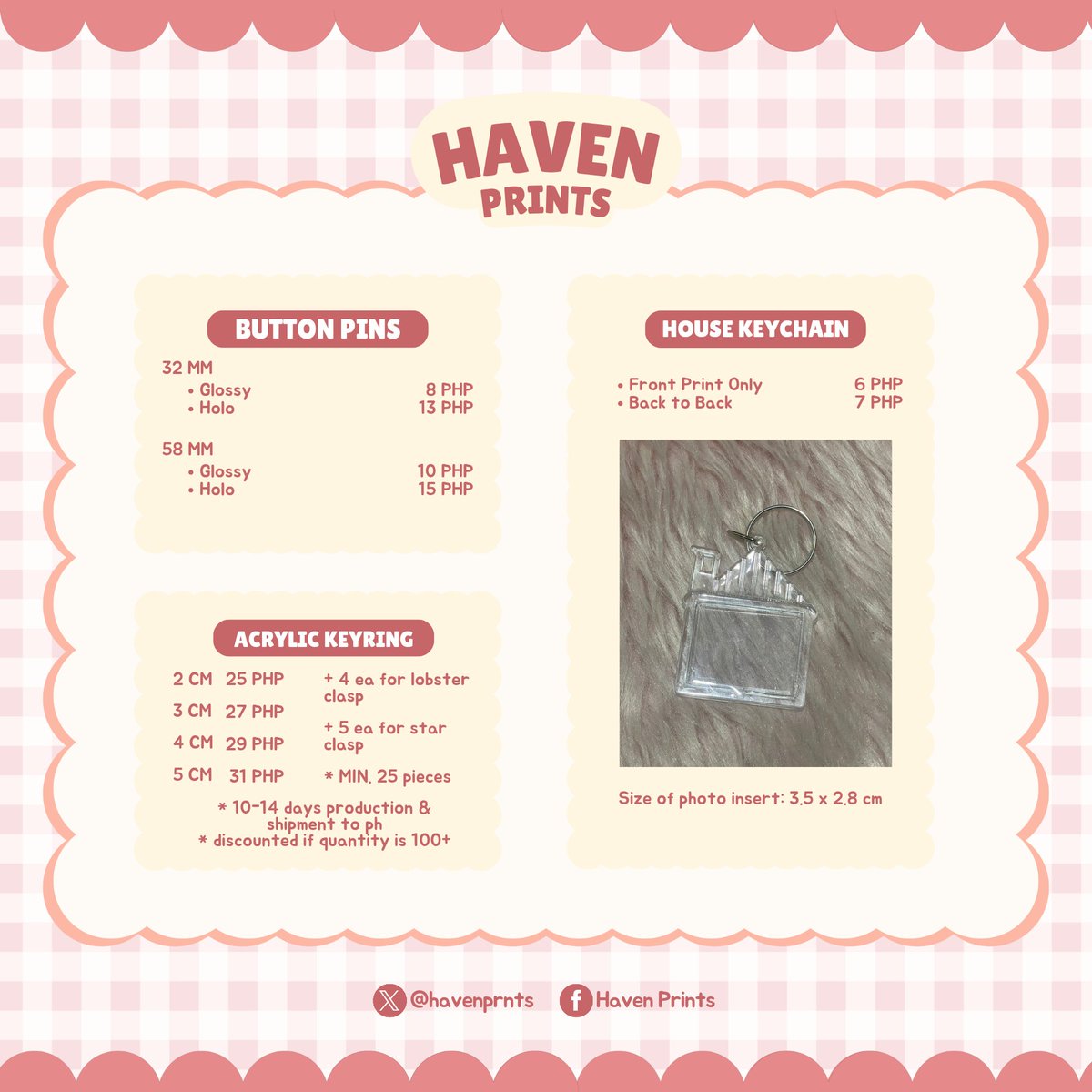 haven prints - piso printing service tweet media