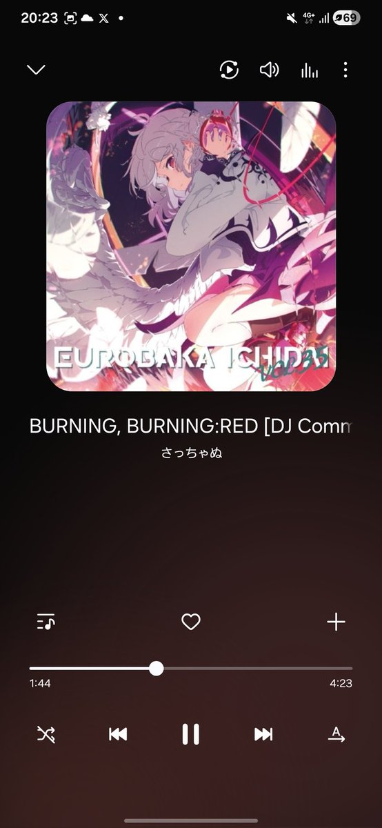 vegatronic_x1's tweet photo. BURNING, BURNING:RED [DJ Command Remix] / さっちゃぬ

Command仙人のRemixほんと好きすぎる…！

 #Eurobeat_union
  #SPACELECTRO https://t.co/l35Otj2bK9