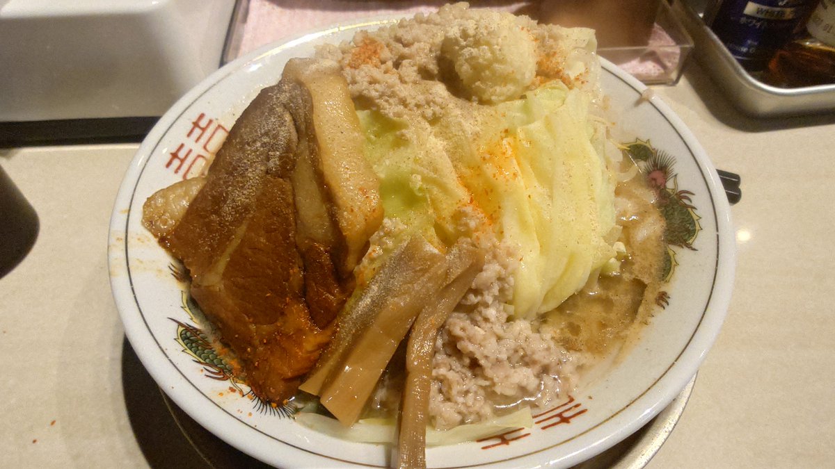 スープ美味すぎて完飲してしまった