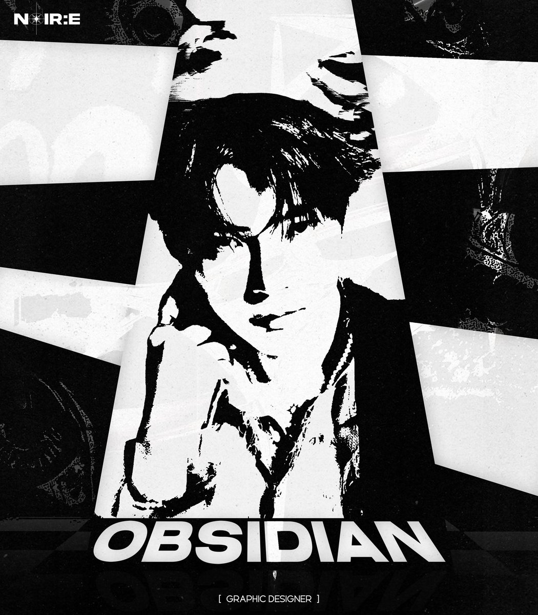 OFFTHEV0ID's tweet image. NØIR:E 느와르
‘OFF THE VOID’ VEIL

[✦]  YVO  &amp;lt;OBSIDIAN&amp;gt;
NØIR:E’s Graphic Designer

#VEIL_YVO 
#NØIRE #OFFTHEVOID