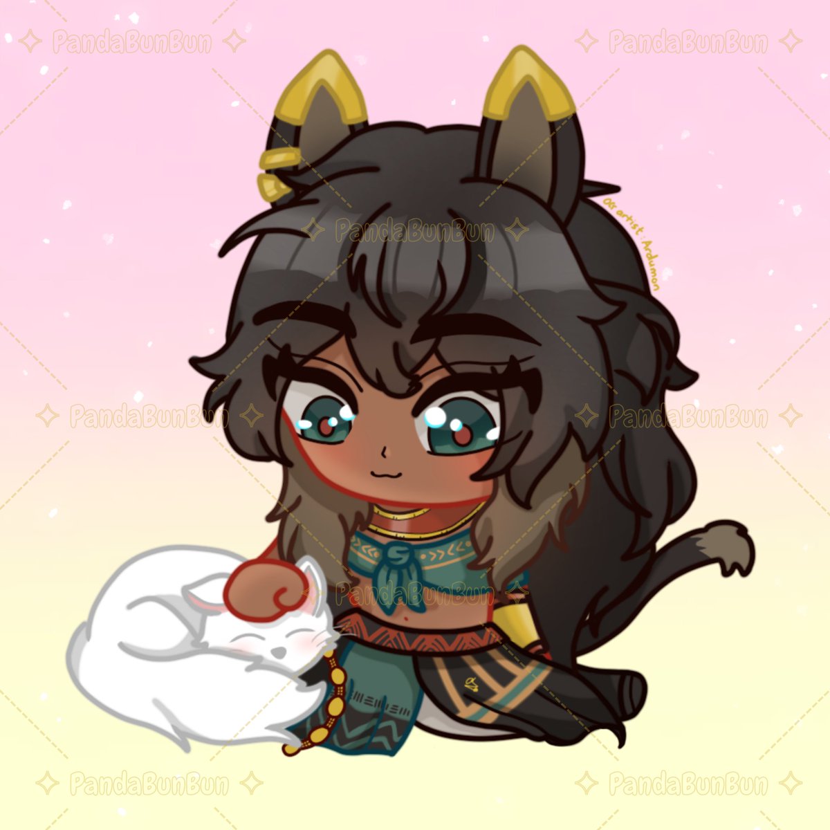 PandaBun313's tweet photo. ✨BASTET - Ardumon (OC's og artist)✨

The beginning of the AF chapter ❤️ it's also special to me cuz it's the start of using-different-colors-outline in my drawings 🥹

⚠️THIS IS NOT MY OC

#Art #ArtFight #ArtFight2024 #TeamSeafoam https://t.co/qMINCJMjoh