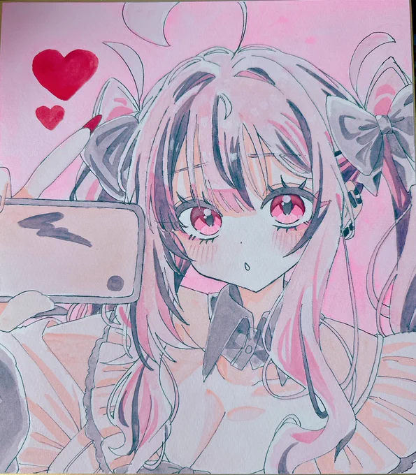 【コミケ告知】 31日のコミケで色紙を頒布します! あわせて、先着1名様限定で テーマ・リクエスト色紙も募集します! ※アナログ制作のため、料金はSkebより高めを予定しています。 受け渡しは当日手渡し、または郵送もOKです。 気になる方はお気軽にDMください!