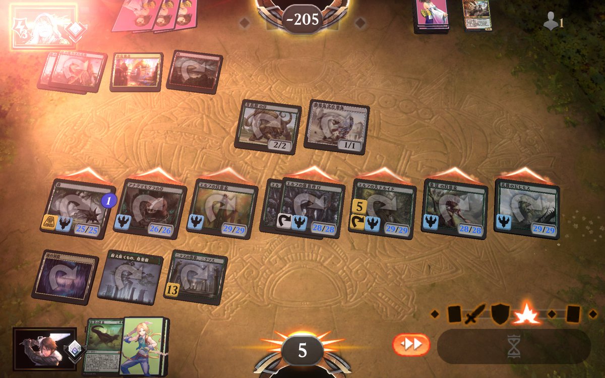 パイオニアのエルフにアナグマモグラの仔を入れましたが、一気にデッキが回りだしてビックリしてます。🤔