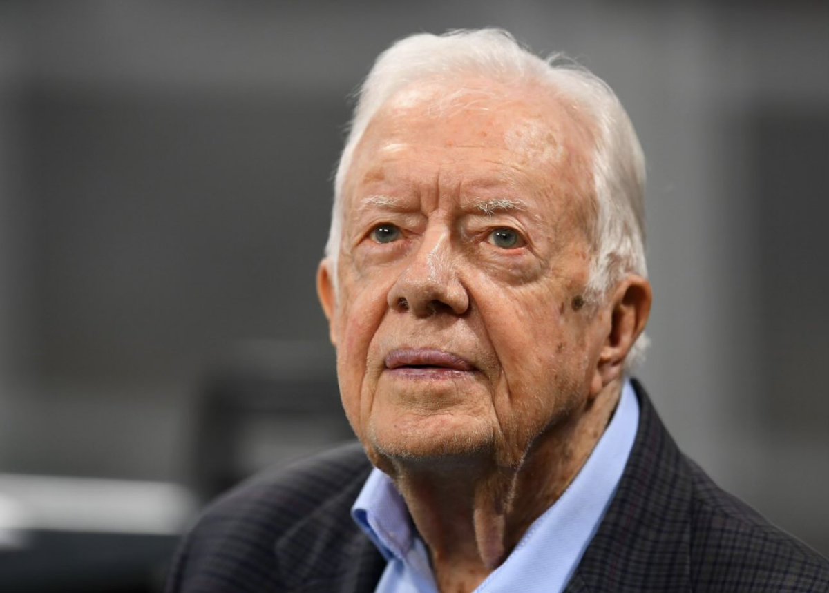 PrezWisdom's tweet image. Jimmy Carter 🇺🇸 died #OTD 2024, almost 3 months after his 100th birthday 

Carter is the first and only President who lived to be 100 years old 

#POTUS ❤️