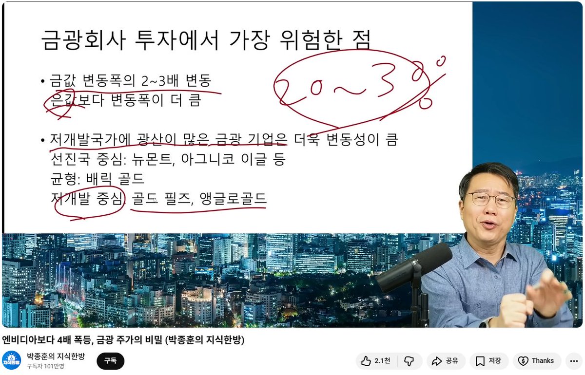 비트코인이 핫할 때 Strategy를 설명해주겠다던 전문가들이 많았다. 귀금속이 핫하니 금광회사 투자를 설명하는 전문가들이 나타나고  있다.