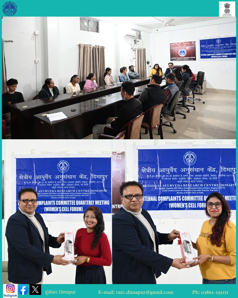 RARC Dimapur - CCRAS tweet media