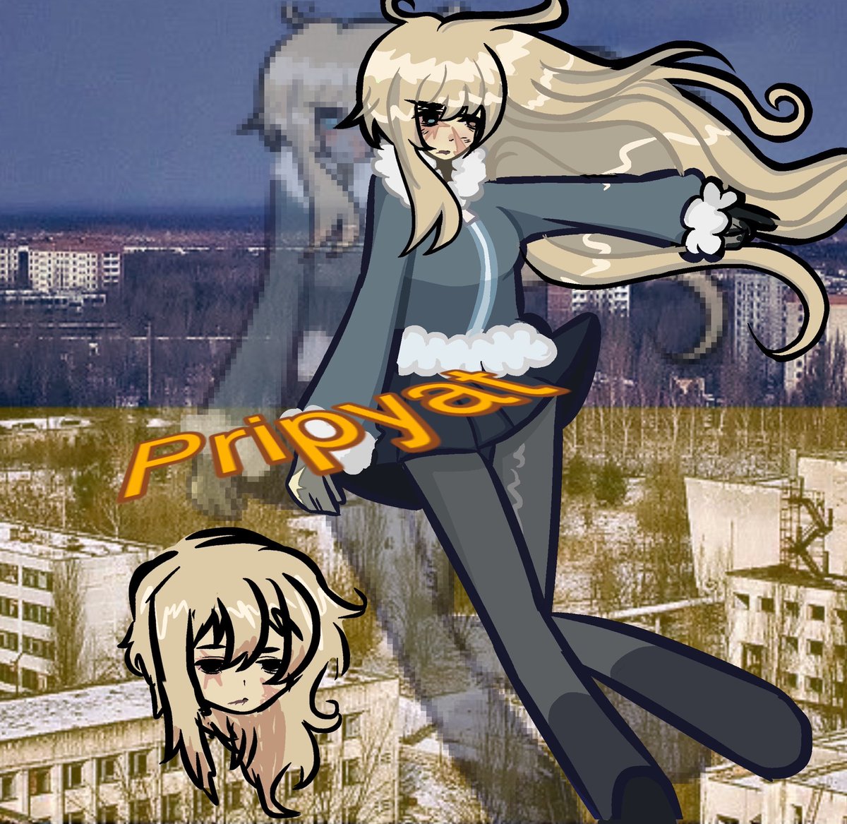 fe304trilogy's tweet image. Pripyat 🫶🏽 
#hetaliaoc #hetatwt #cityhumans