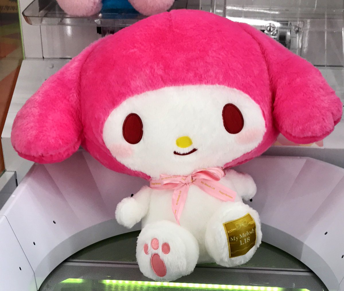 ✨景品入荷情報✨】 『マイメロディ 超超BIGぬいぐるみ