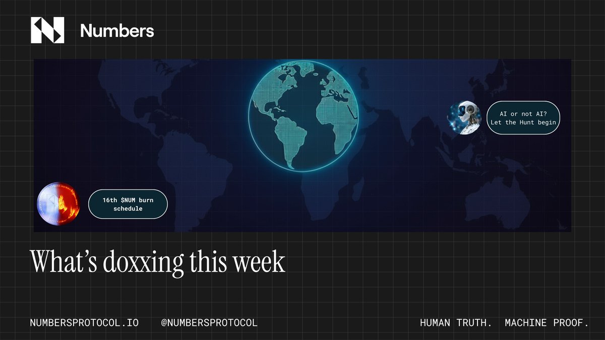 Numbers Protocol tweet media