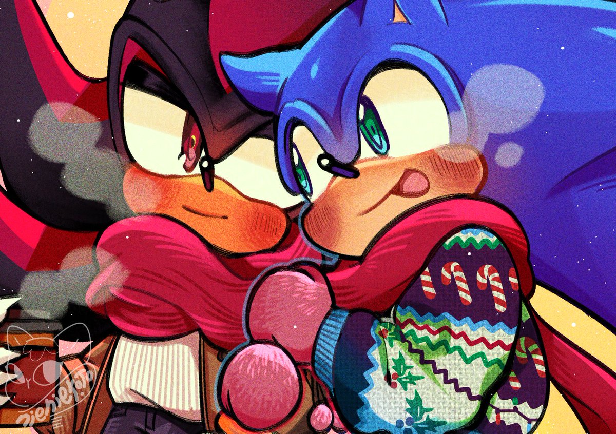 nieniekoto's tweet image. ☃️❄️
#shasoni #shadonic #sonadow