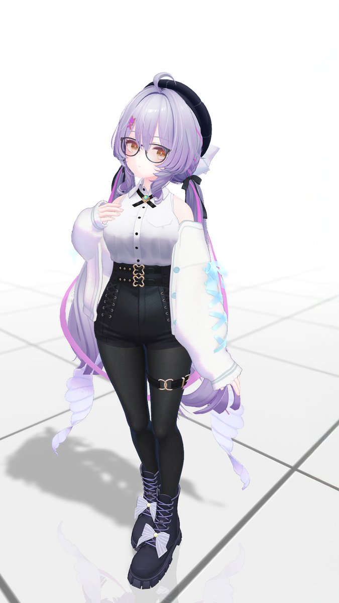 やっと改変したラムネちゃんVRで確認してきた(*'▽') White Space えも