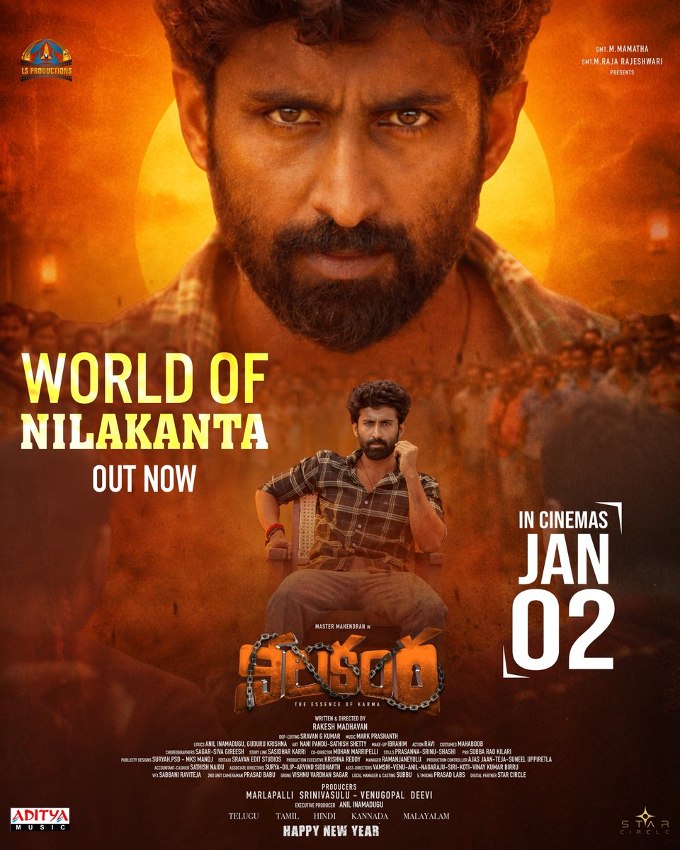 The World of #Nilakanta looks fierce 🔥

▶️ youtu.be/2xocXFc0MBI

Best wishes to <a href="/Actor_Mahendran/">Master Mahendran 🔱</a> &amp; entire team 🤝

<a href="/yashnamuthuluri/">Yashna Muthuluri</a> <a href="/Neha_pathan3/">Neha Pathan</a> <a href="/iamsnehaullal/">Sneha Ullal</a>
<a href="/Rakeshmadha1/">Rakesh Madhavan</a> <a href="/FilmmakerSravan/">Sravan Filmmaker</a> <a href="/Markprashu/">Mark Prashanth</a>
<a href="/anilinamadugu/">anilinamadugu</a> #MSrinivasulu #DVenugopal <a href="/lsproductionss/">LS PRODUCTIONS</a> <a href="/TeamStarCircle/">Star Circle</a>
