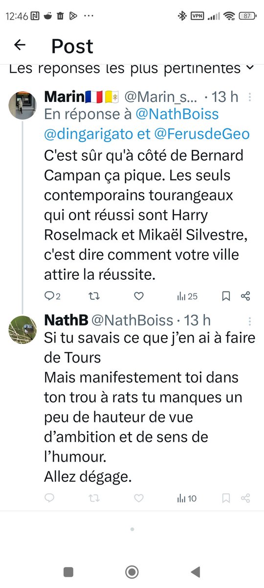 Ça m'a bloqué pour cette blagounette sur Tours, je suis mort mdrrrrrr