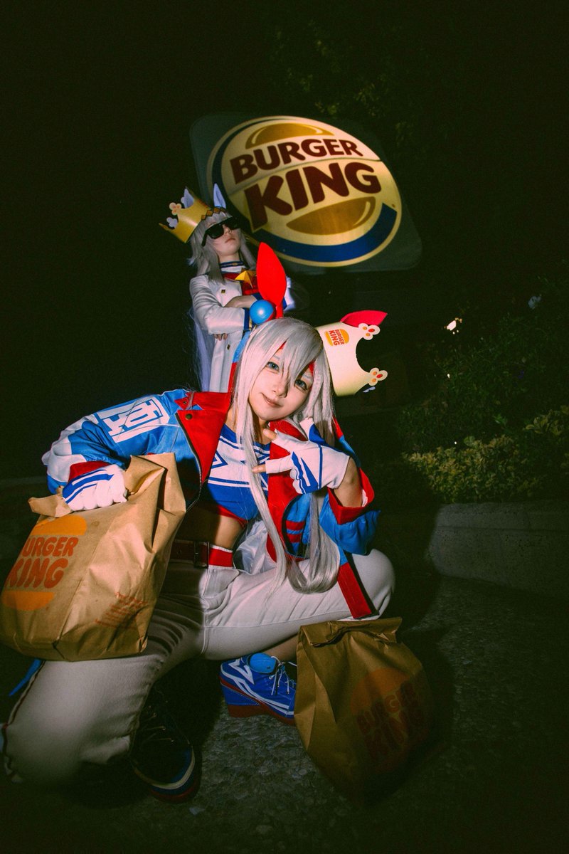 ChizuCheese8's tweet image. we got that 🍔