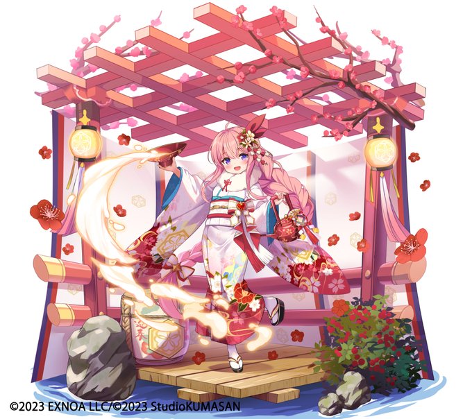 DMMGAMES&クリエイティブチームくまさん『ティンクルスターナイツ』にて
シズハさんの晴着衣装イラストを担当させていただきました!

現在開催中の正月イベントでの配布となっておりすので、是非入手していただけたら嬉しいです!
よろしくお願いいたします!
#ティンクルスターナイツ
#クルスタ 