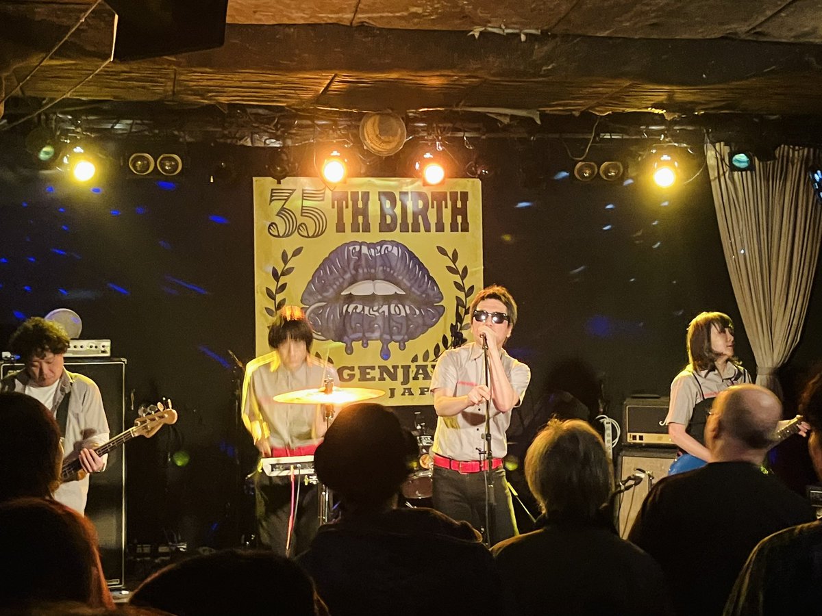 今夜のneonrocks＠三軒茶屋HEAVEN'S DOOR🎉ヘブンス35周年【tudo é