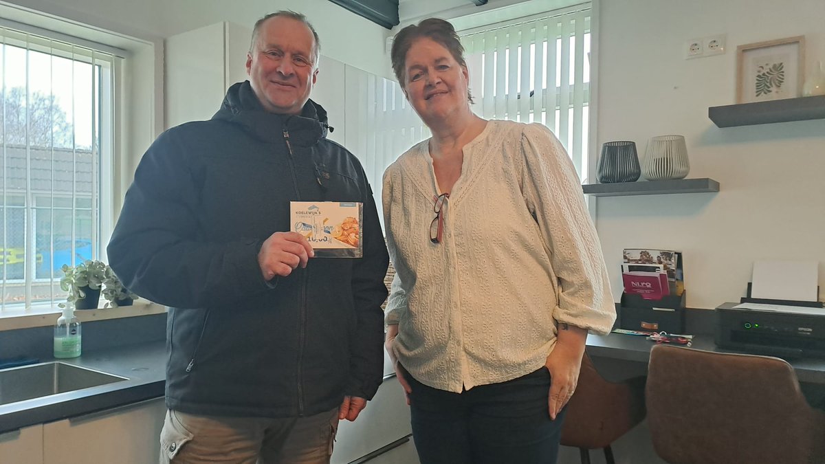 LocoFM's tweet image. De heer van Oene en Robert Vis in de prijzen bij Op weg naar 2026