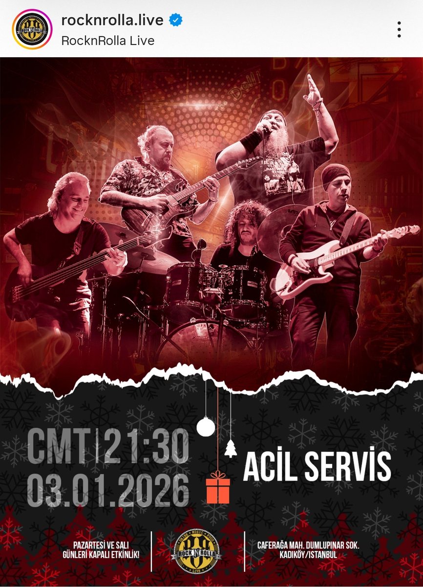 ACİL SERVİS (@acilservisrock) on Twitter photo 