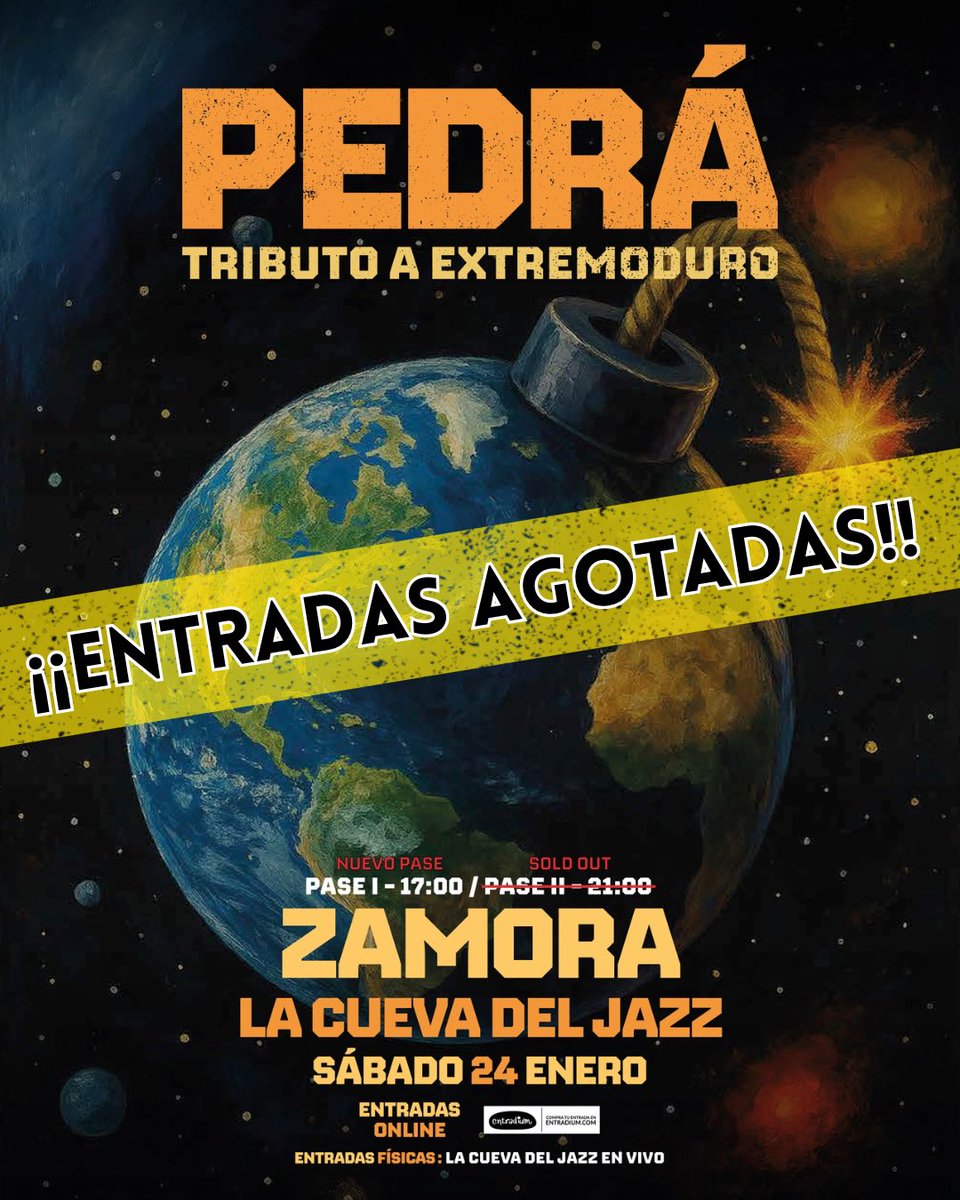 Pedrá (Tributo a Extremoduro) tweet media