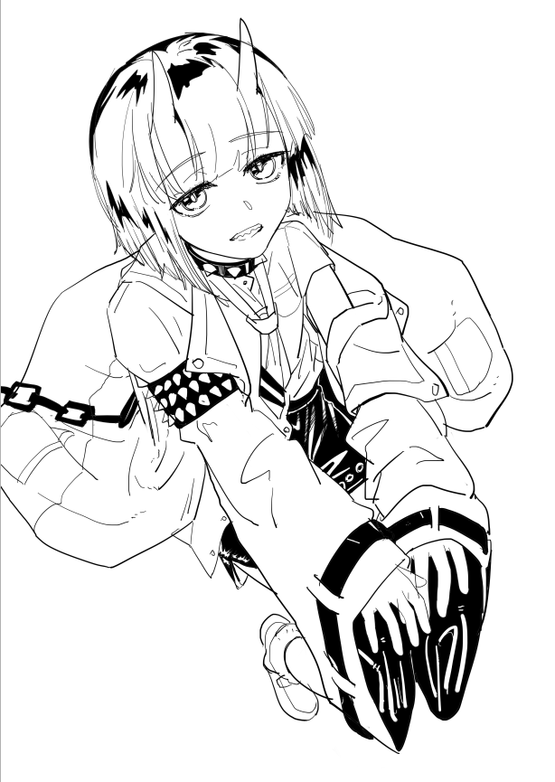 GGuoddl's tweet photo. 摸鱼！朋友的oc薯ki！ https://t.co/EsRjwe5egY