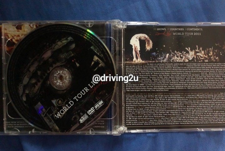 DRIVING2U's tweet photo. WTS / LFB

Taylor Swift Speak Now Tour CD + DVD Rare Target Deluxe Exclusive

will send pics/vids for condition checking

₱3500 (nego)
mop: gcash (payo/50% dp)
mod: lalamove (sf shouldered by buyer) https://t.co/shQAFrW3uG