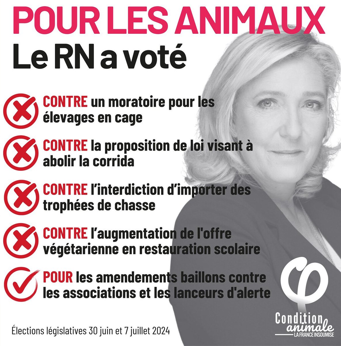 JRenardiere's tweet image. Le RN tente de faire croire qu'il défend la cause animale !
Vaste blague.