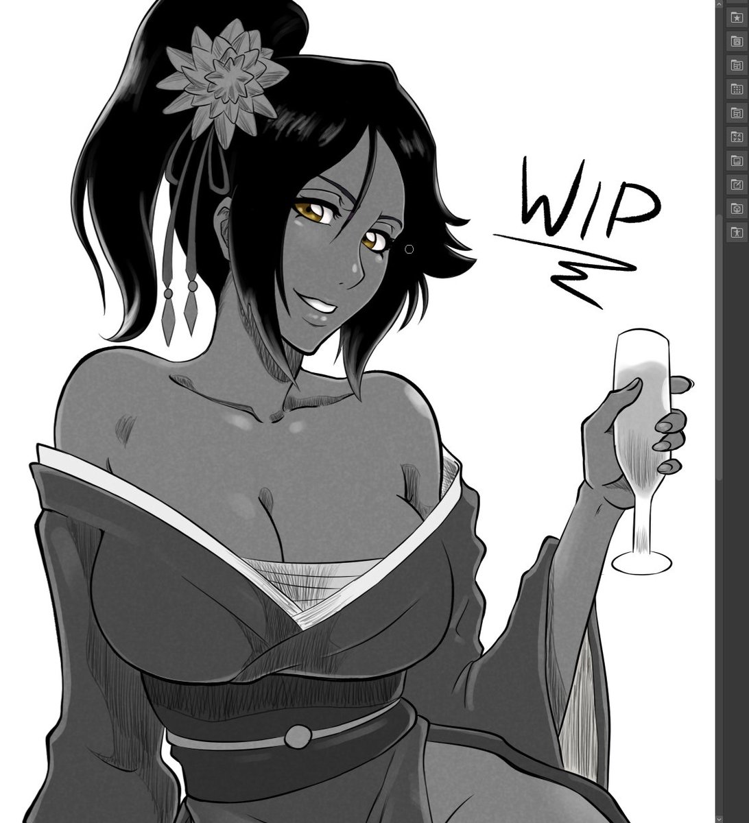 ivizard93's tweet image. Yoruichi
Last WIP of the year