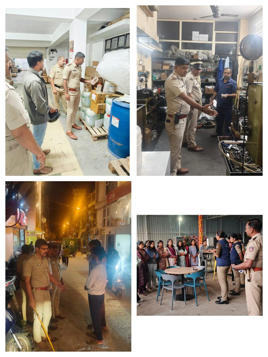 “2026ರ ಹೊಸ ವರ್ಷದ ಆಚರಣೆಯ ಹಿನ್ನೆಲೆಯಲ್ಲಿ, ಬಂಡೆಪಾಳ್ಯ ಠಾಣಾ ವ್ಯಾಪ್ತಿಯಲ್ಲಿ ಸಾರ್ವಜನಿಕರ ಹಿತದೃಷ್ಟಿ ಹಾಗೂ ಭದ್ರತೆಯನ್ನು ಖಚಿತಪಡಿಸುವ ಉದ್ದೇಶದಿಂದ, ಹಿರಿಯ ಅಧಿಕಾರಿಗಳ ಆದೇಶದ ಮೇರೆಗೆ ಮುಂಜಾಗ್ರತಾ ಕ್ರಮವಾಗಿ ಈ ದಿನ ಪ್ರಮುಖ ಪ್ಯಾಕ್ಟರಿ, ಪಿಜಿ, ಕಂಪನಿ ಮತ್ತು ಮುಂತಾದ ಸ್ಥಳಗಳಲ್ಲಿ, ಪರಿಶೀಲನೆ ನಡೆಸಲಾಯಿತು.”<a href="/DCP_ECITY/">DCP Electronic City BCP</a>