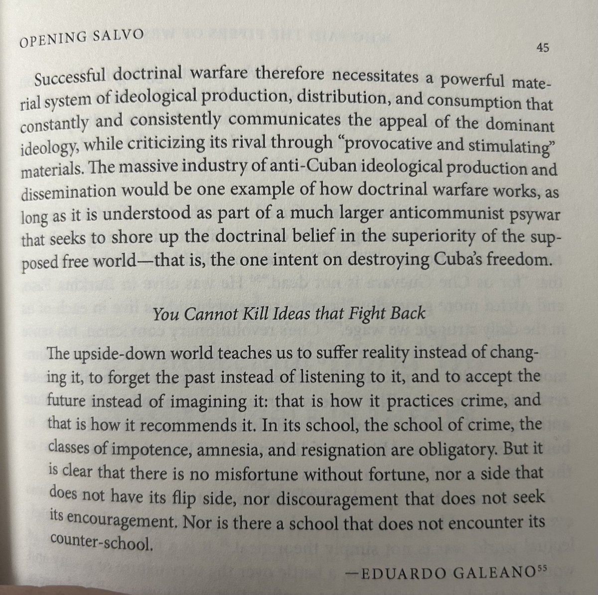 DvidTwit's tweet image. The book “Who Paid the Pipers of Western Marxism” by @GabrielRockhill is quite illustrative in its intro, about the anticuban propaganda machinery.

“The massive industry of anti-Cuban ideological production and dissemination would be an example of how doctrinal warfare works…”
