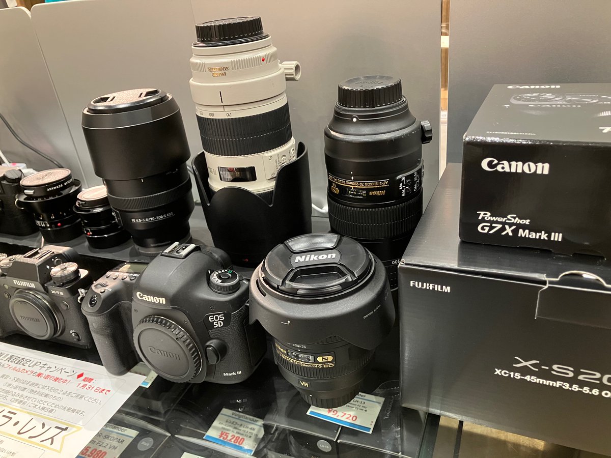 2026年初売！特選中古カメラ・レンズ！ 一部販売済みの商品もご