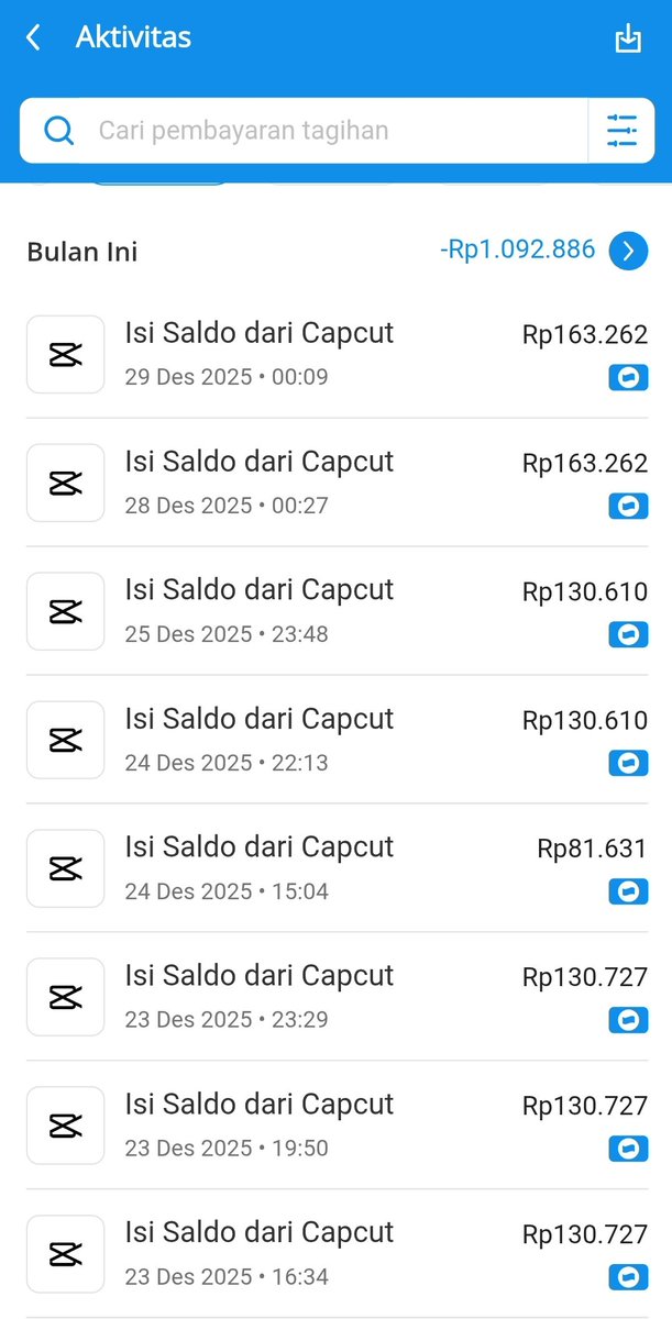 JANGAN DILEWATIN SALDO 160K DARI CAPCUT💰‼️

Cuma perlu modal aplikasi sama kuota, gini caranya ;
1. Wajib ada APK CAPCUT
2. Klik link buat join event capcut.com/tv2/ZS5Lq1sGL/
3. Klik join lalu share ke sosmed kalian🔥

Buat yg masi bingung bisa dm aku yaa 🎁

#zonauang #zonabu