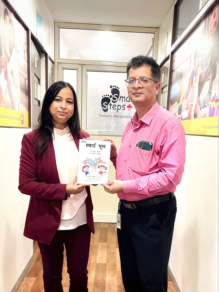 Imjyoti5's tweet photo. Thank you so much #DrSuneelGodbole for your valuable #Foreword
 #SpectrumAndBeyond 

A great delight to receive his book, ‘स्मार्ट मूल’ (मराठी), a great handbook for parents. 

#MorrisAutismCentre #SmallSteps  #AutismAwareness #SocialAwareness #ASD  
@VPBooks https://t.co/bqXRHeP1Xr
