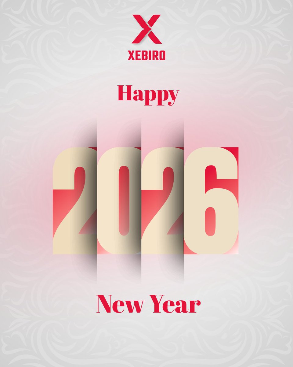 A new year brings new possibilities to innovate, scale, and grow smarter.
Thank you for being part of Xebiro’s journey.
Here’s to turning bold ideas into meaningful progress in the year ahead.
#HappyNewYear2026 #XebiroGroup #SmartGrowth #InnovationAhead #NewBeginnings