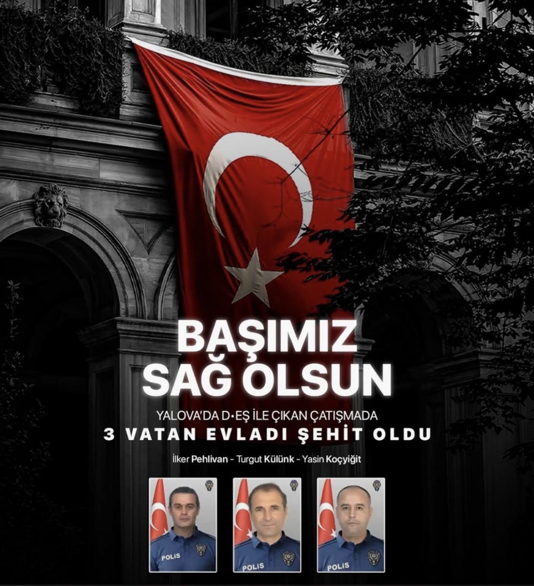 Her sakallıyı dindar,mazlum din kardeşi belletmeye çalıştınız hepimize. Ben Türk’üm ve bana benden başka dost yok. Kahraman Polisimiz diyeceksiniz önce ,sonra diğer önden gidenler gibi unutacaksınız gidecek. Olan bize oldu,olmayada devam edecek. 🇹🇷#Polis #polisleryaşamaki̇stiyor