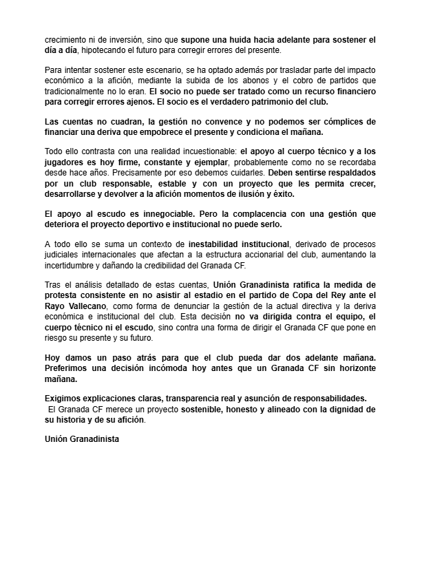 Unión Granadinista tweet media