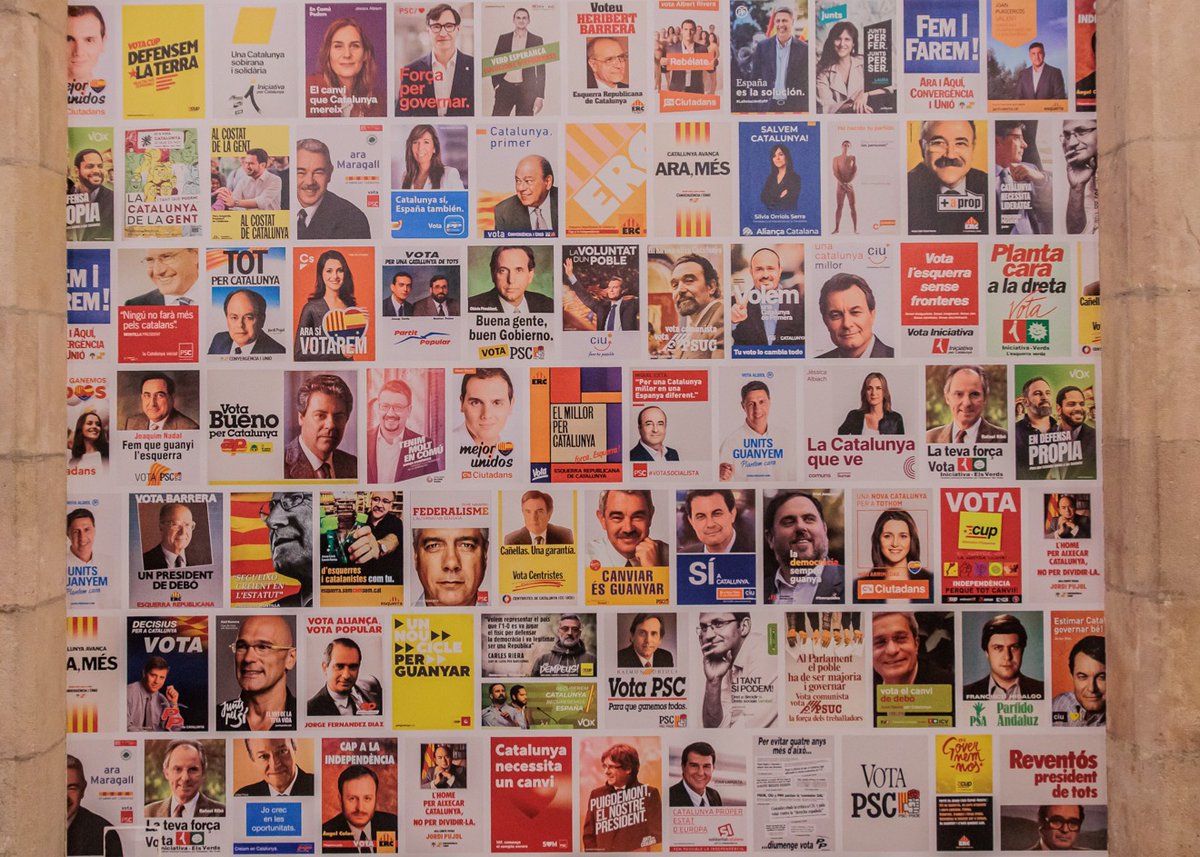 La biblioteca del Parlament ha publicat en format digital els programes electorals dels partits polítics que han obtingut representació a la cambra en les eleccions celebrades des del 1980. 

🔗Accés als programes: mdc.csuc.cat/digital/collec…