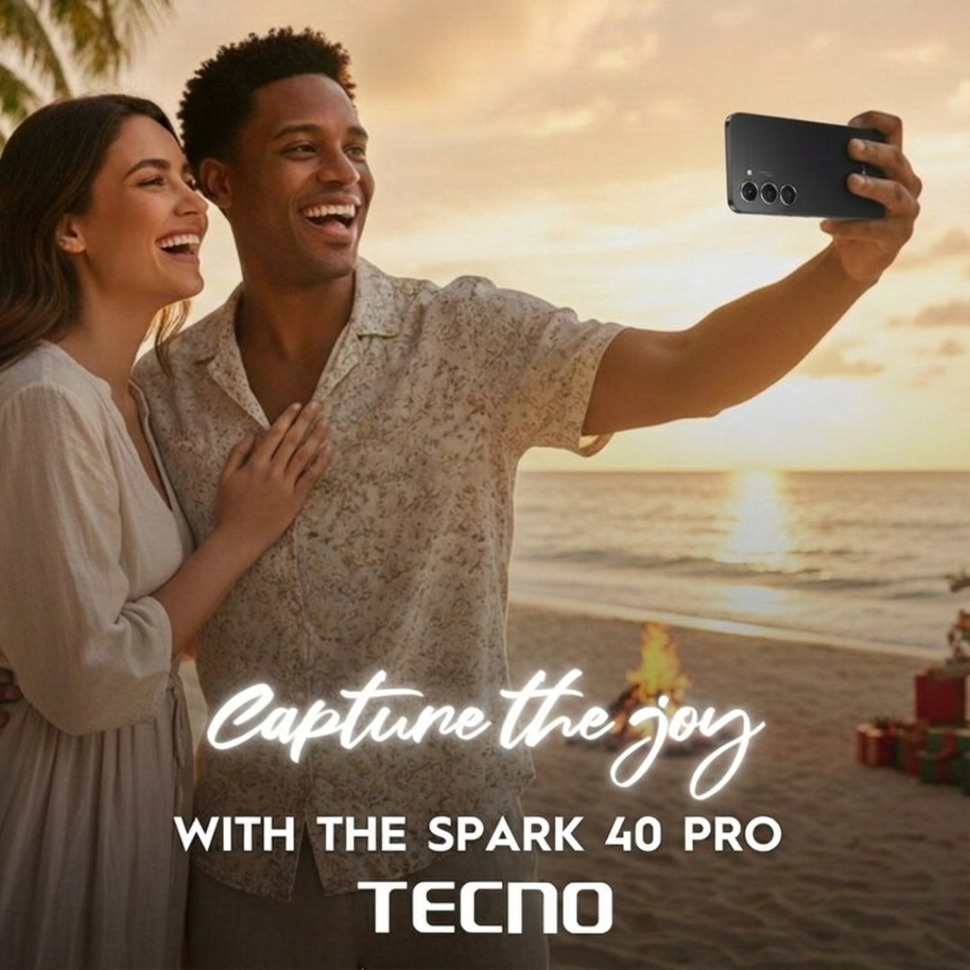 TECNOMobileSA's tweet photo. December glow hits different. β¨
Capture every festive moment with the SPARK 40 Pro. πΈ
#SPARK40Pro #TECNOMobile #StopAtNothing https://t.co/cN14JRXsBj