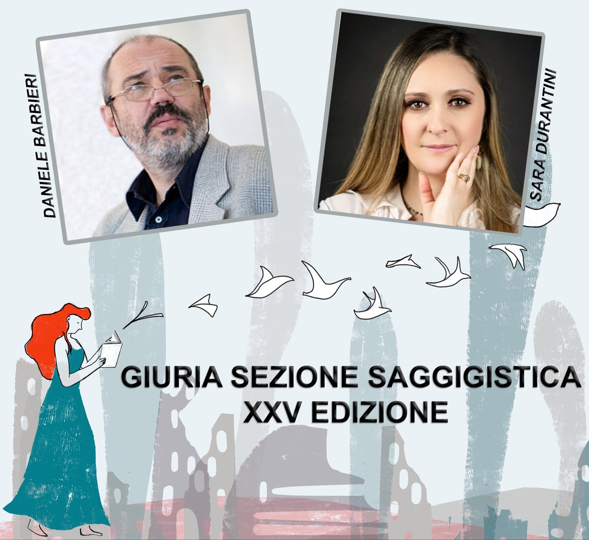 PremioInediTO's tweet photo. Avete tempo fino al 31 Gennaio 2026 per iscrivervi alla sezione SAGGISTICA della XXV edizione. 1.000€ il contributo per pubblicazione e/o promozione destinato ai vincitori 🏆

In Giuria Daniele Barbieri, Sara Durantini e Francesca Orazi (secondo premio 2025) https://t.co/WLCOoMTm3U