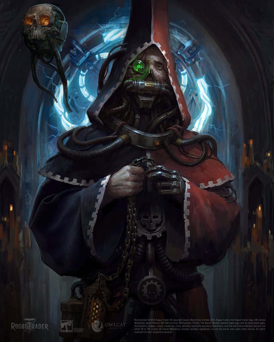The fire of the hearth… sent forth sparks. The name… of this spark is… Abel… Haneumann. The echo of my call has reached you. Good. The iteration is at its end. The design is fulfilled.
#Warhammer40000
#RogueTrader