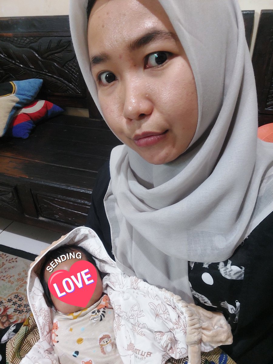 Day 1 kangen bocil, dah siap banget aku jadi rich auntie mu