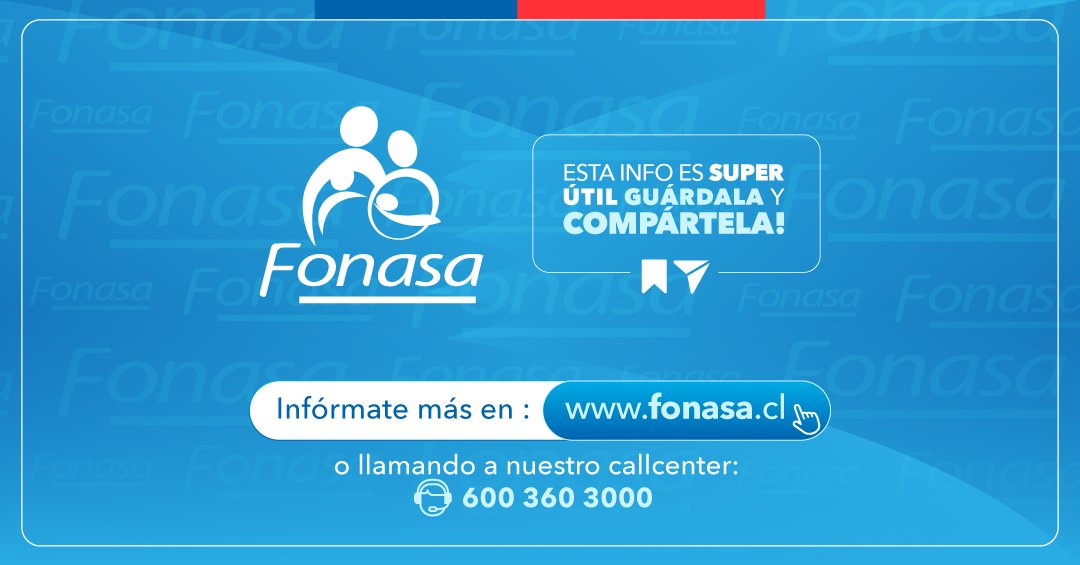 ¿Sabías que con el #BonoPAD de #Fonasa puedes acceder a cirugías y tratamientos a un precio fijo?  
Desde un parto hasta una cirugía bariátrica, conoce el costo exacto antes de tu procedimiento.  
¡Infórmate hoy y cuida tu salud sin sorpresas!  
Más información en