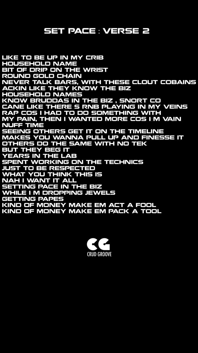 Genius. It Was Written. 

tr.ee/RSP