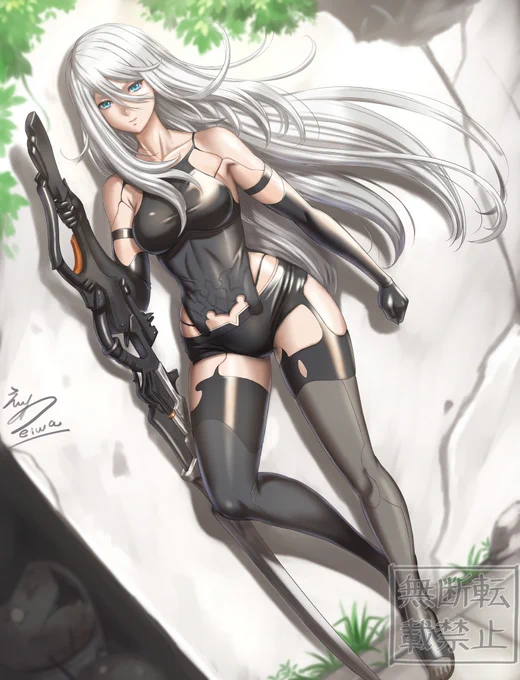 #2025年自分が選ぶ今年の4枚 個人的に描いた絵の枚数自体が今年は少ないのもありますが、この4枚かな?