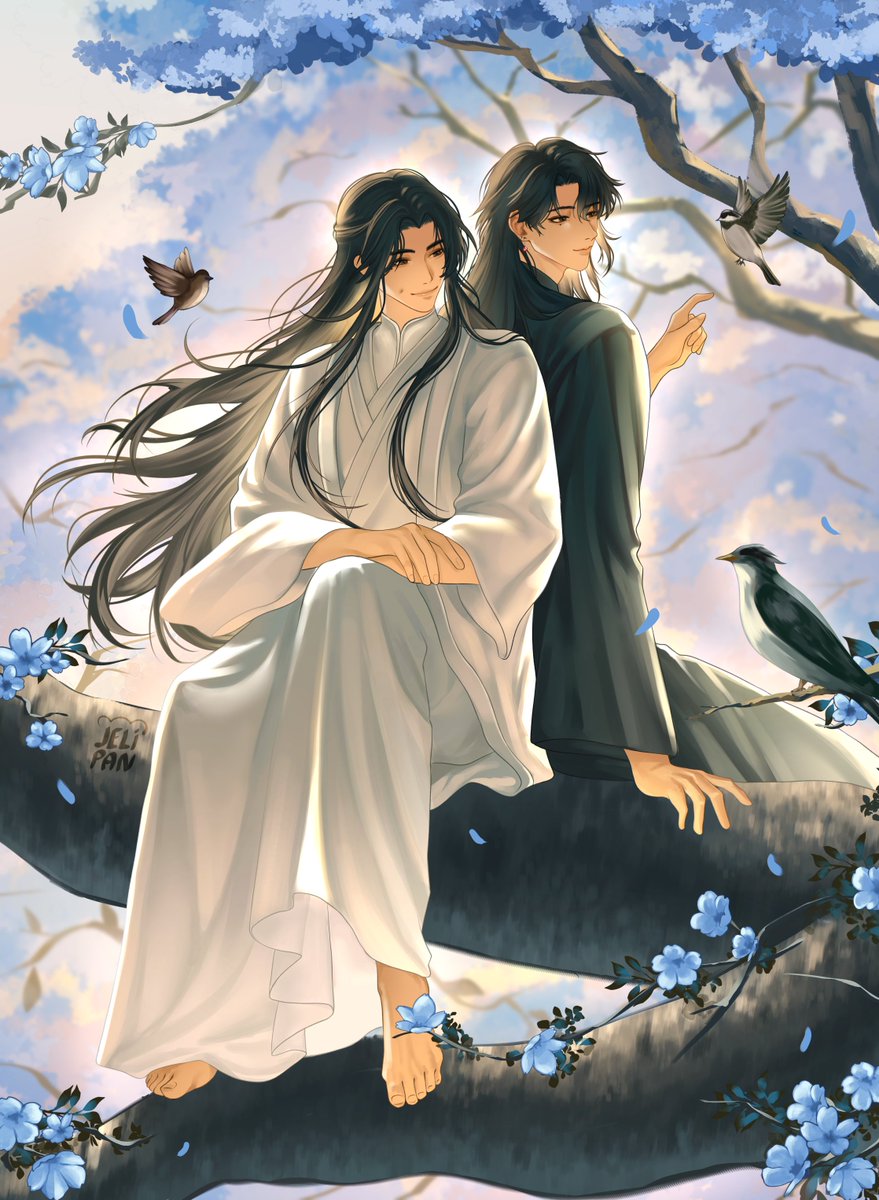 happy holidays!! <a href="/moopsnini/">moops ˎˊ˗</a> 💙☃️
if riktael were historical danmei main leads~

#ZB1SecretSanta2025